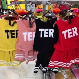 Set áo váy bé gái Maishop