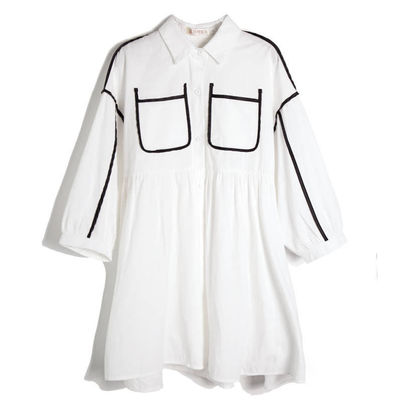 Đầm Dáng Chữ A Tay Dài Lưng Cao Thời Trang Mùa Hè 2020 Cho Nữ đầm bầu váy nữ váy bé gái váy dài chân váy dài váy nữ chân váy dài