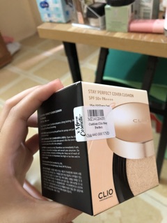 Set Phấn nước Clio stay perfect cover cushion