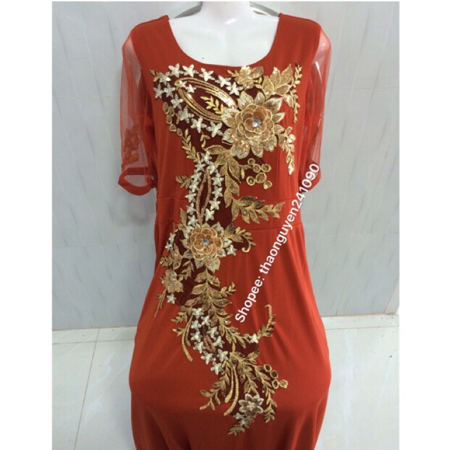 Đầm dạ hội lửng trung niên mẫu T23