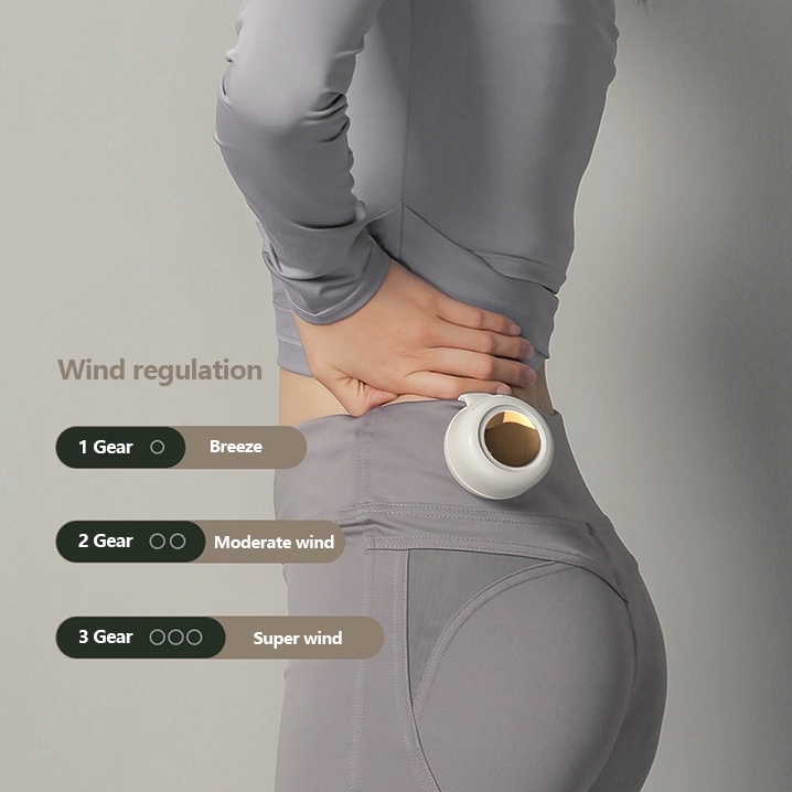 Quạt Usb Mini Cầm Tay Dễ Thương Có Thể Sạc Lại Kèm Kẹp Tiện Dụng