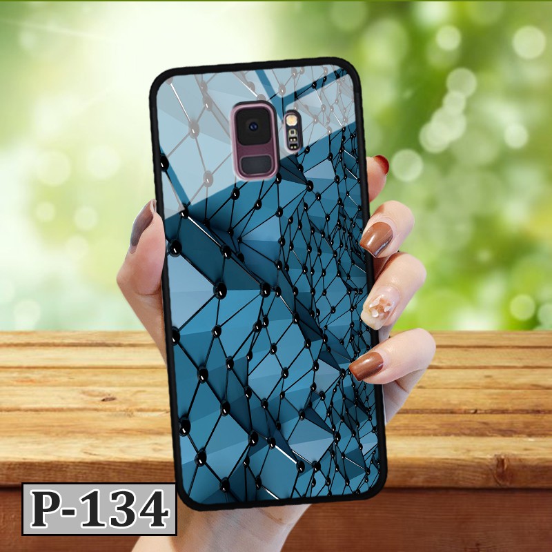 Ốp Samsung Galaxy S9 - lưng kính in hình 3D