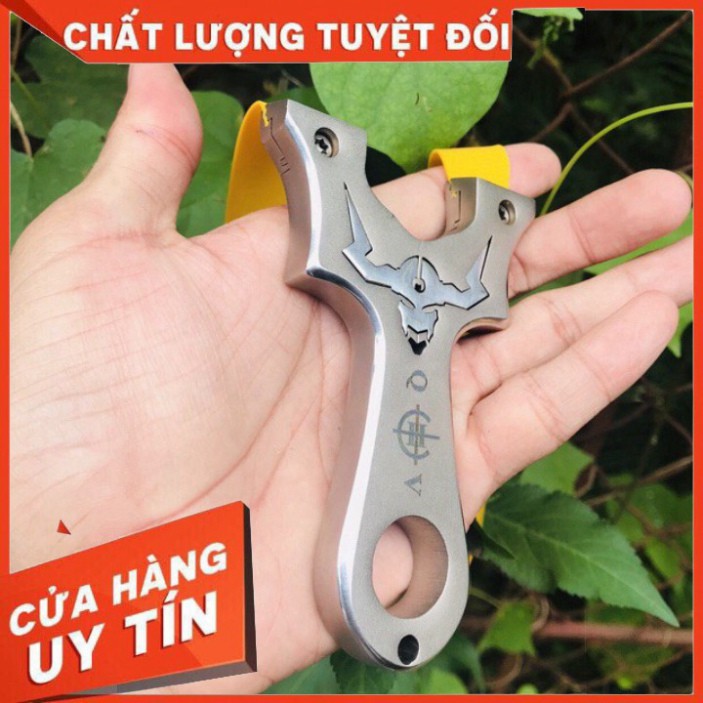 Ná cao su, Ná quỷ vương inox 304- Tặng kèm dây thun