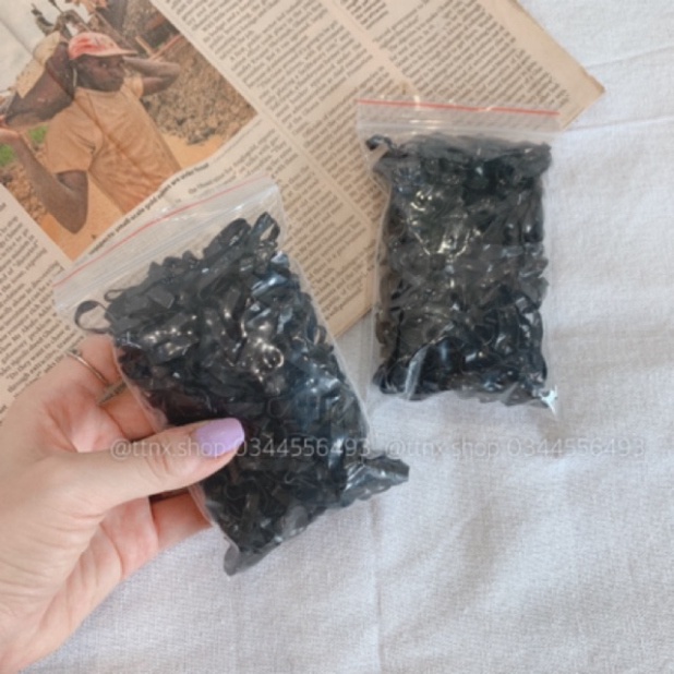 TÚI CHUN ĐEN BUỘC TÓC CAO CẤP (Ảnh thật) 🔅FREESHIP🔅
