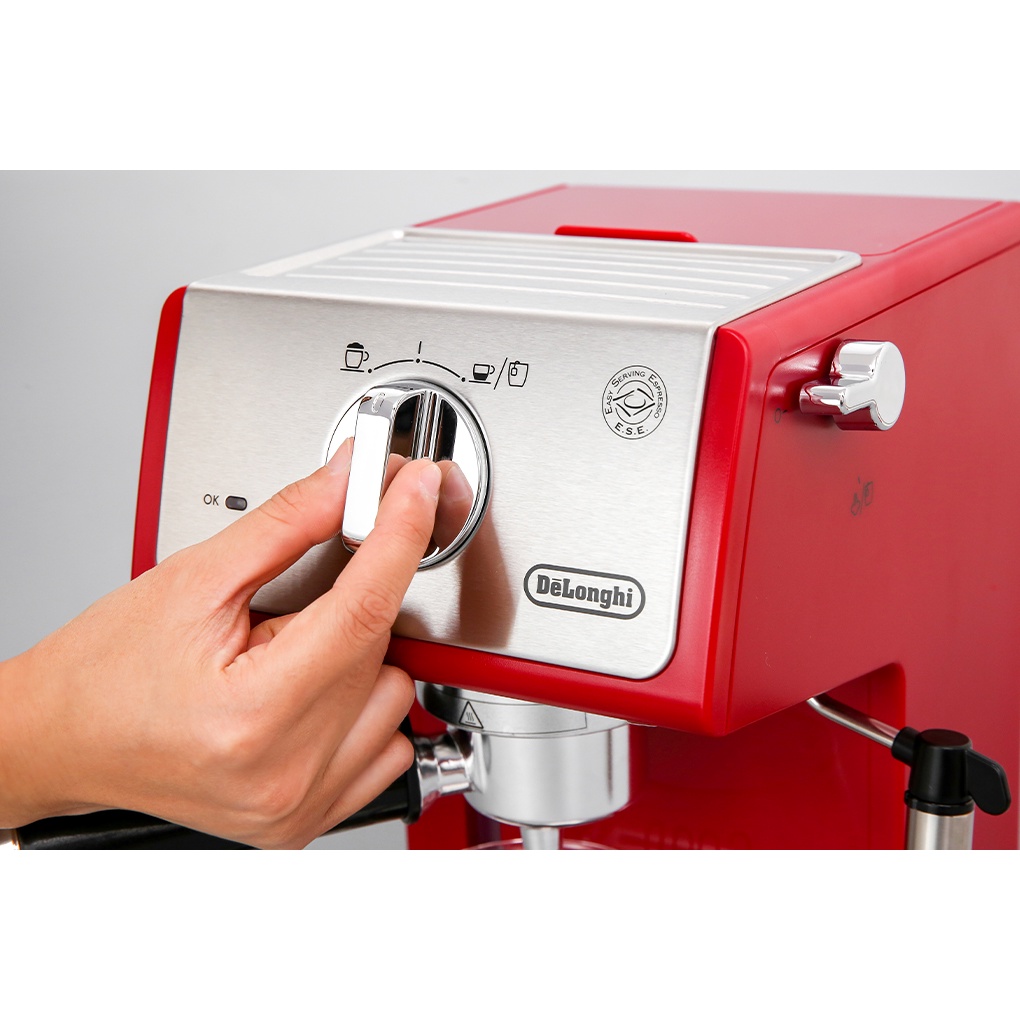 [Mã ELHADEV giảm 4% đơn 300K] Máy Pha Cà Phê Delonghi ECP33.21.R