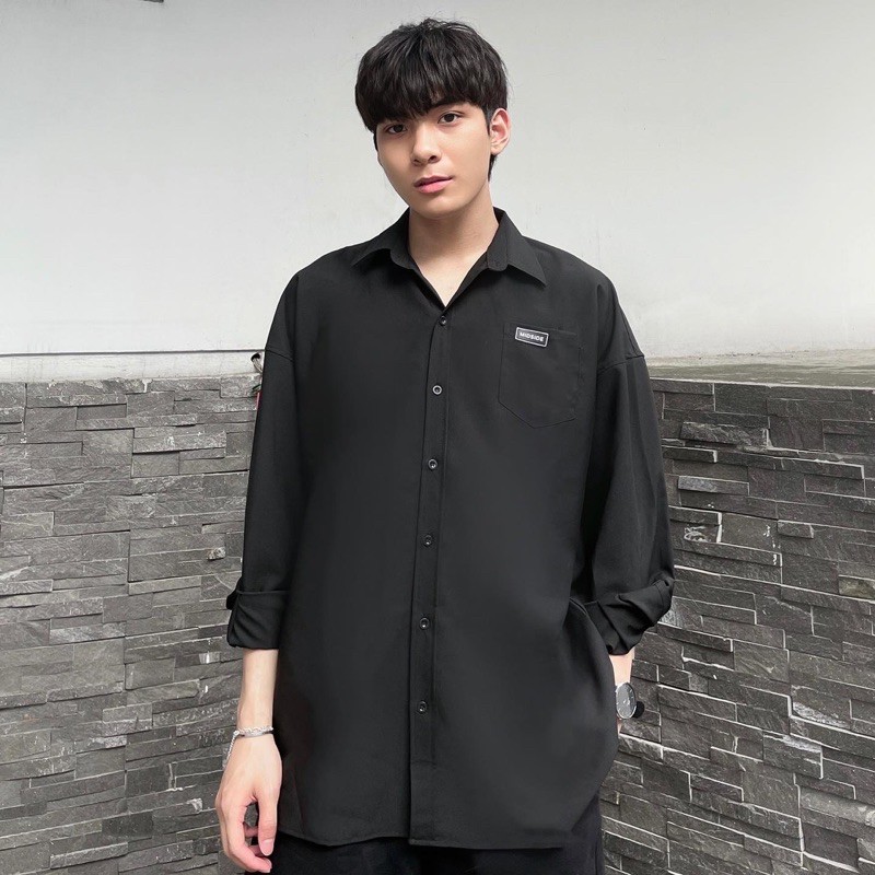 BASIC SHIRT ( Đen & Be ) | BigBuy360 - bigbuy360.vn