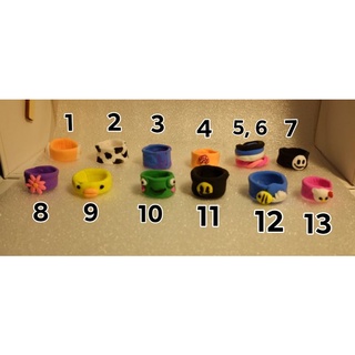 Nhẫn đất sét - clay rings handmade 100% siêu cute❤
