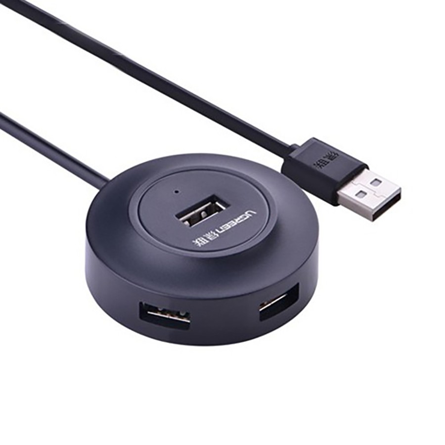 Bộ Chia USB 4 Cổng Ugreen 20277 chuẩn USB 2.0 chính hãng - Hapugroup