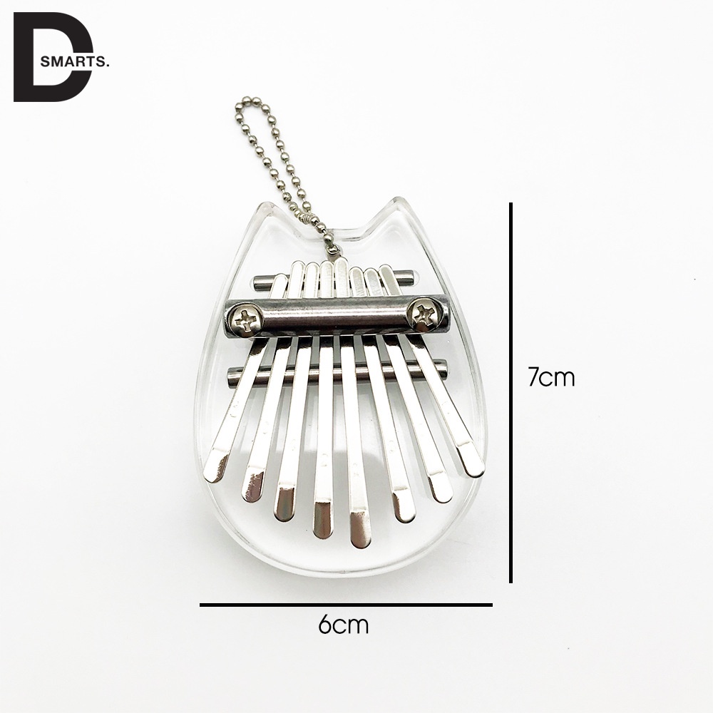 Đàn KALIMBA trong suốt 8 phím tập chơi đơn giản
