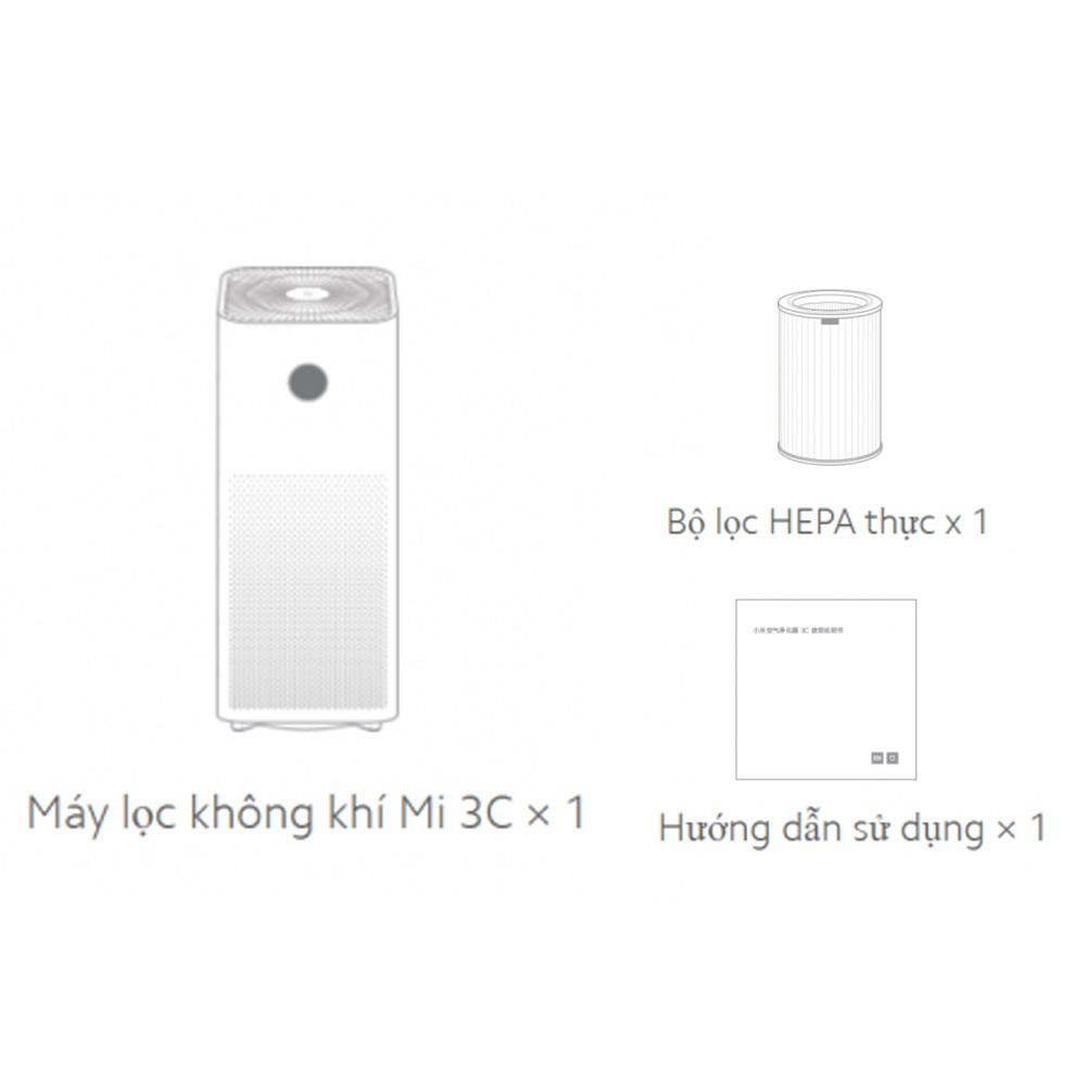 [Bảo hành 12 tháng] Máy Lọc Không Khí Xiaomi Air Purifier 4 Lite I 3C Bản quốc tế - Hàng chính hãng