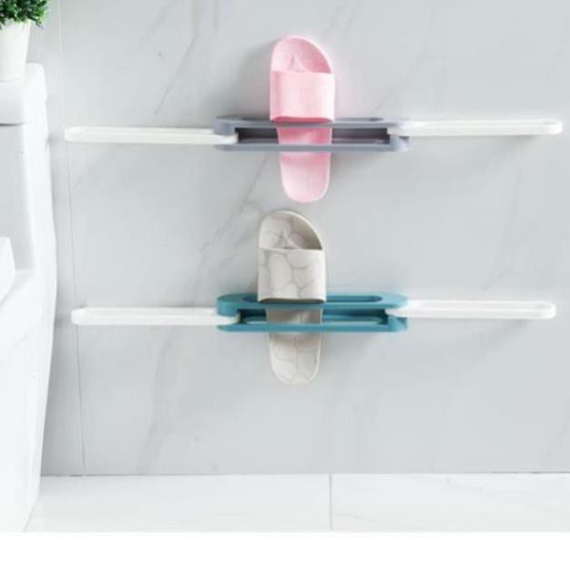 Kệ Dán Tường Cài Dép Thông Minh - Gấp Gọn