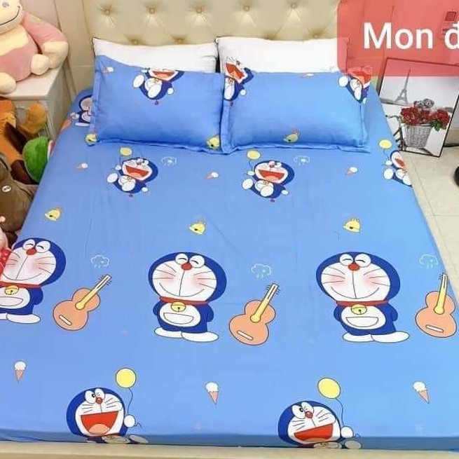 Bộ ga giường combo 3 món ga gối poly được chọn mẫu chất vải mát mẻ mẫu mới nhất năm 2021 gagoipoly l gagoi