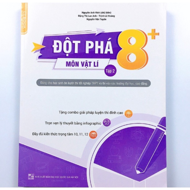 Sách - Đột phá 8+ môn Vật lí - Tập 2