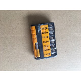6.35x25mm bộ 15 đầu tua vít ingco aksd0151