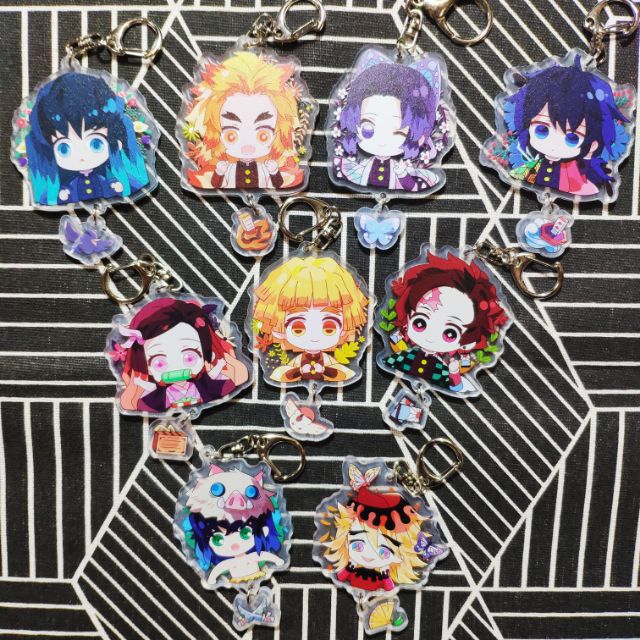 Móc khoá Anime Kimetsu no Yaiba ( loại 3)