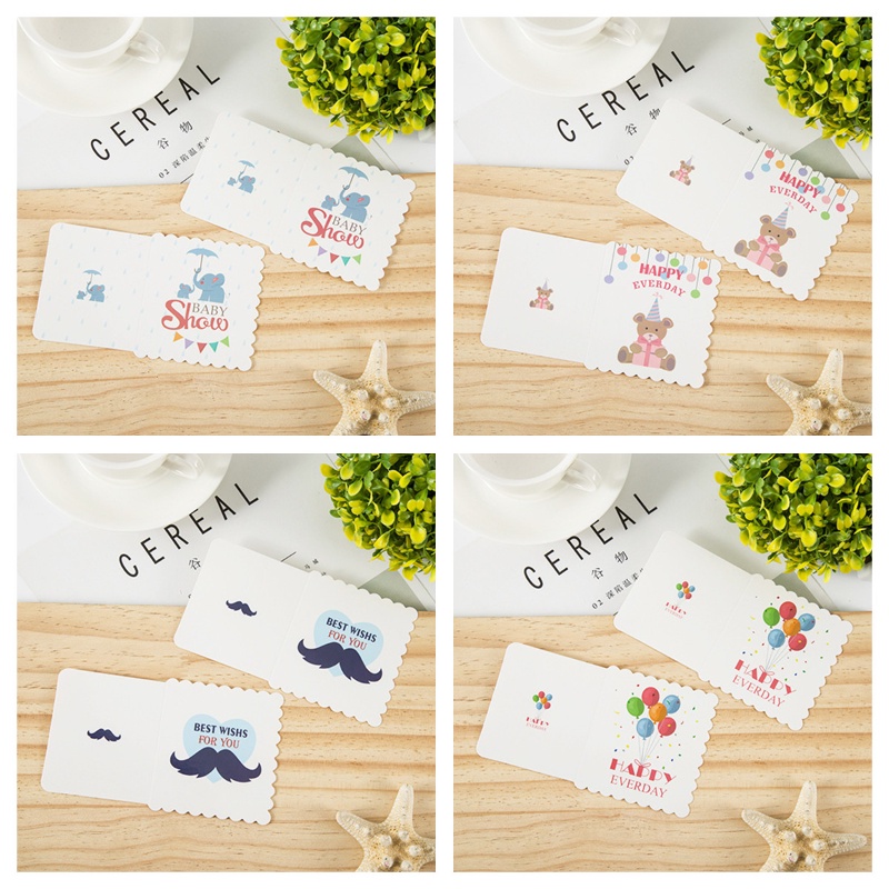 【MEET】(1 thẻ ngẫu nhiên) Thẻ nhỏ thiết kế sáng tạo