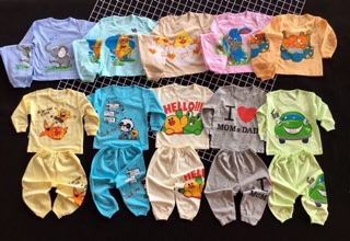 Set 5 bộ dài màu nhạt BT/BG