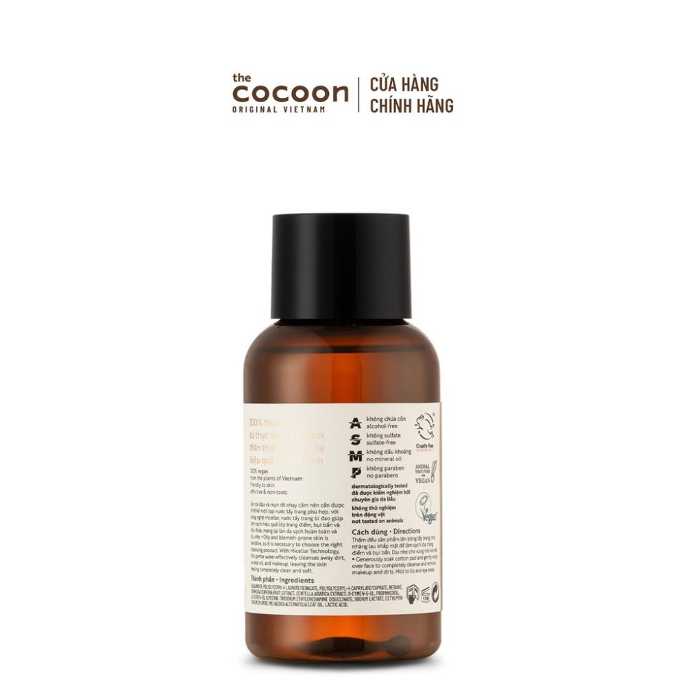 [HÀNG HOT] Nước tẩy trang bí đao Cocoon tẩy sạch makeup & giảm dầu 140ml _CỬA HÀNG CHINH HANG | BigBuy360 - bigbuy360.vn
