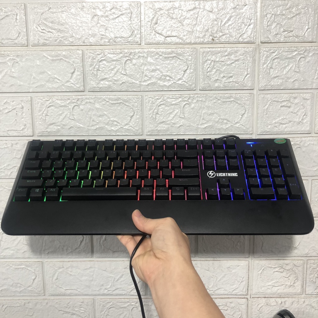 Thanh Lý Bàn Phím Giả Cơ Lighning PR-8800z Like New Full Box