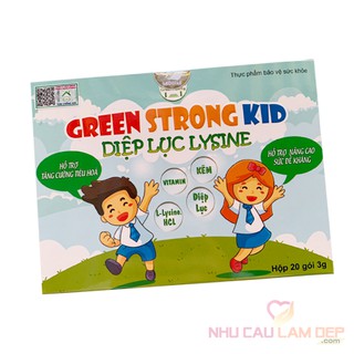 Diệp Lục Kid Lysine, tăng Cân, giảm Táo Bón, Tiêu Hoá Tốt