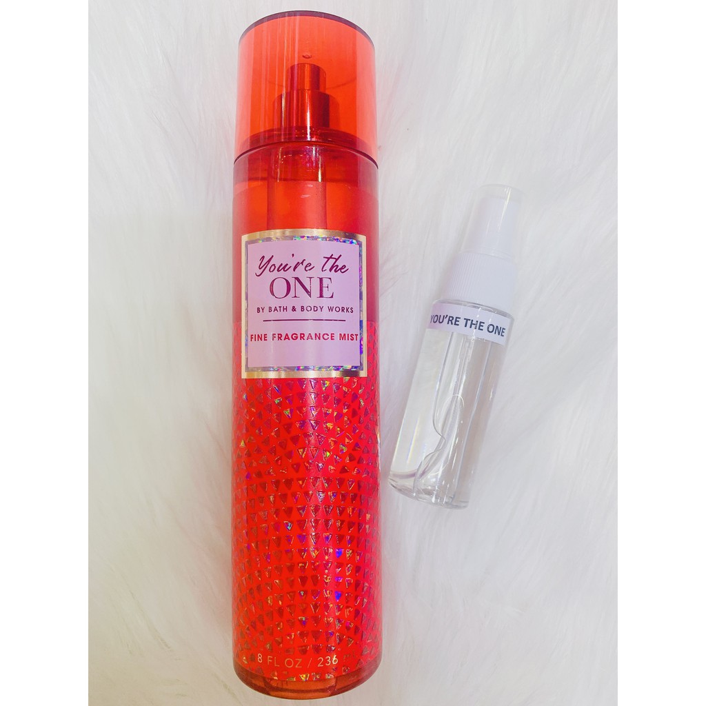 [ 33ml ] Xịt Thơm Toàn Thân Bath & Body Works You''re The One