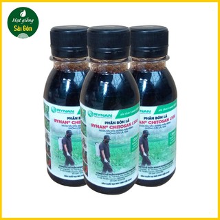DUNG DỊCH PHÂN BÓN LÁ RYNAN CHITOSAN L100 chai 120ml, ngăn ngừa sâu bệnh, kháng nấm bệnh cho cây trồng