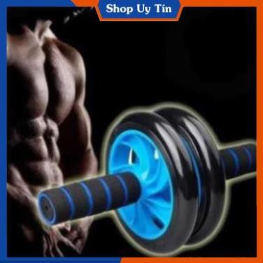 Con Lăn 2 Bánh Tập Cơ Bụng AB Whell (Đen ) Tặng Kèm Thảm Lót
