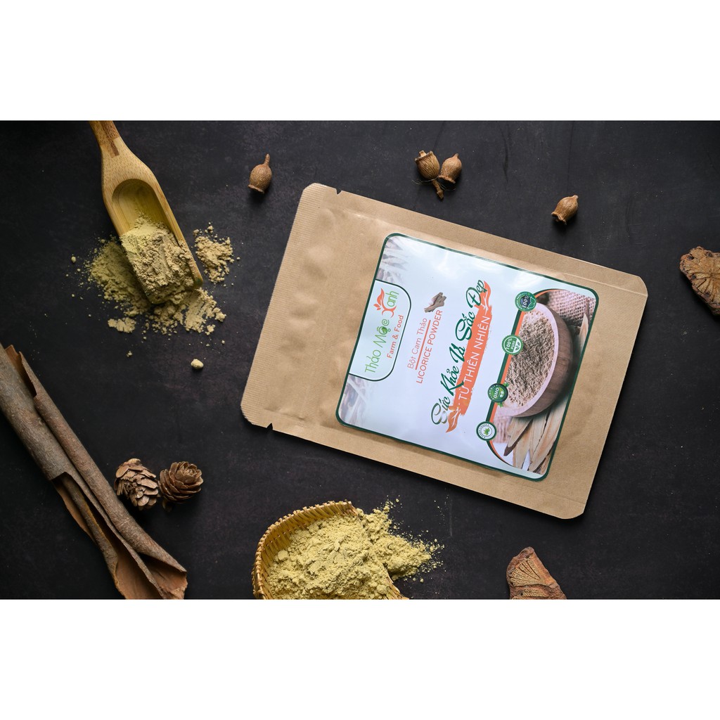 Bột cam thảo nguyên chất gói 100g | BigBuy360 - bigbuy360.vn
