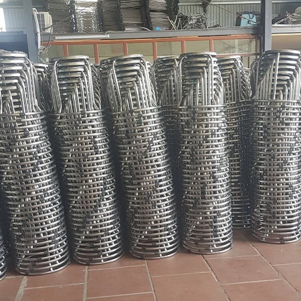 Ghế đôn inox chân tròn siêu bền siêu chắc chắn | BigBuy360 - bigbuy360.vn