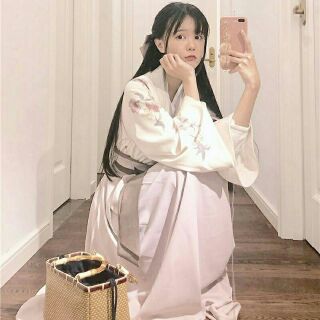 [ order] hán phục cách tân ( set váy áo)