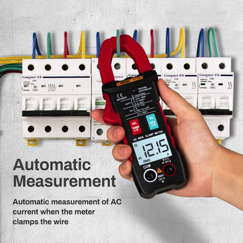SUN ST205 Digital Clamp Meter Analog Multimeter Current Clamp DC/AC Intelligent AUTO range meter