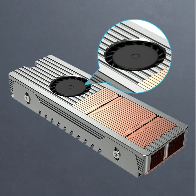 Bộ Tản Nhiệt Bằng Nhôm Cho Ổ Đĩa Cứng M2 NVME SSD