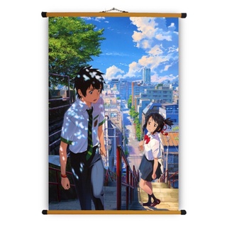Tranh Vải Treo Tường Anime Your Name