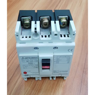 Cầu dao điện Mitsubishi 3 pha 100A