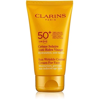 Kem Chống Nắng Cho Da Mặt Clarins Sun Wrinkle Control Cream For Face SPF50+ UVA UVB 5ml