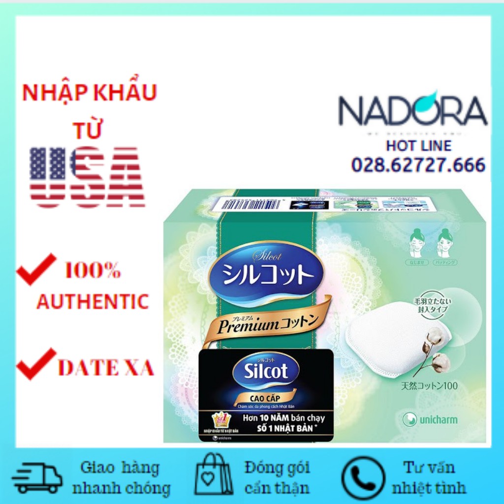 Bông Trang Điểm Silcot Cao Cấp (66 Miếng)