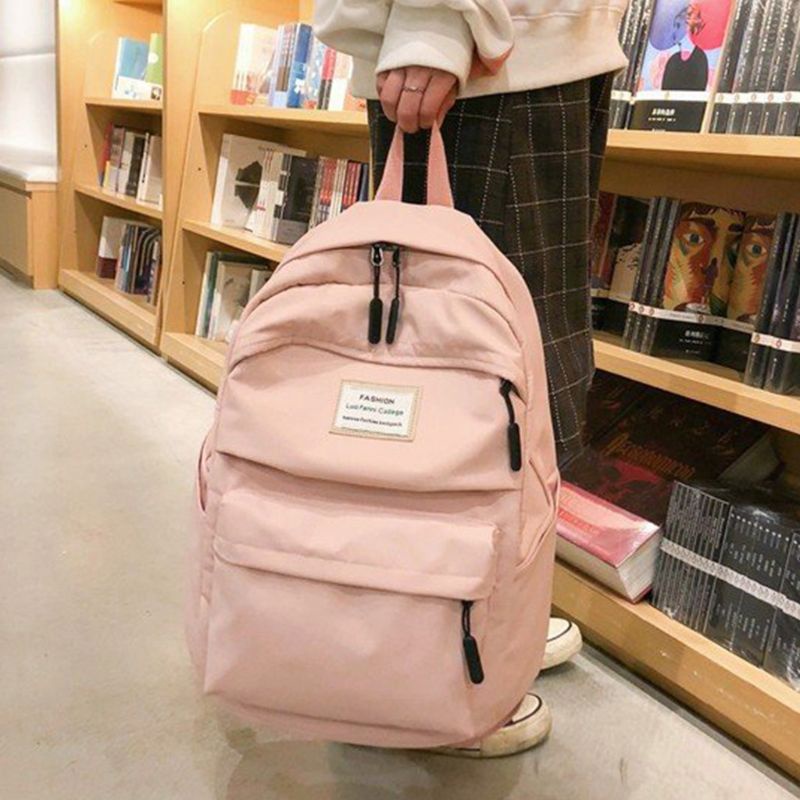 Ba Lô Vải Đi Học Siêu Nhẹ Cho Nữ