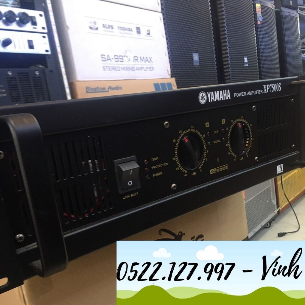 Main công suất Yamaha Xp7500S loai 1 -  - Gia Khang Shop