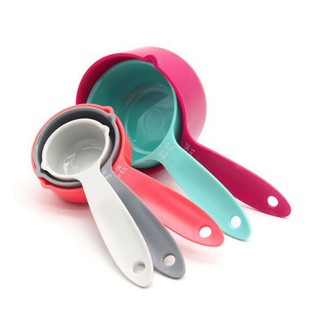 Set bộ cup đong màu sắc gồm 5 chiếc cao cấp