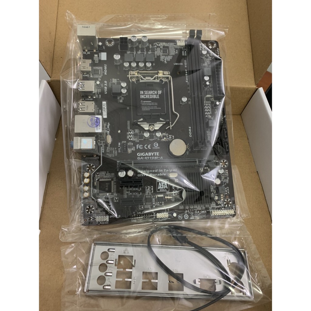 Bo mạch chủ Main Gigabyte H110 M - A socket 1151 hỗ trợ gen 6th, 7th. Hàng like new, Nhập Khẩu , Mới Bảo hành 12 tháng