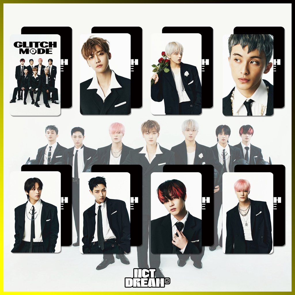 NCT DREAM Album Glitch Mode Photocard Official Card