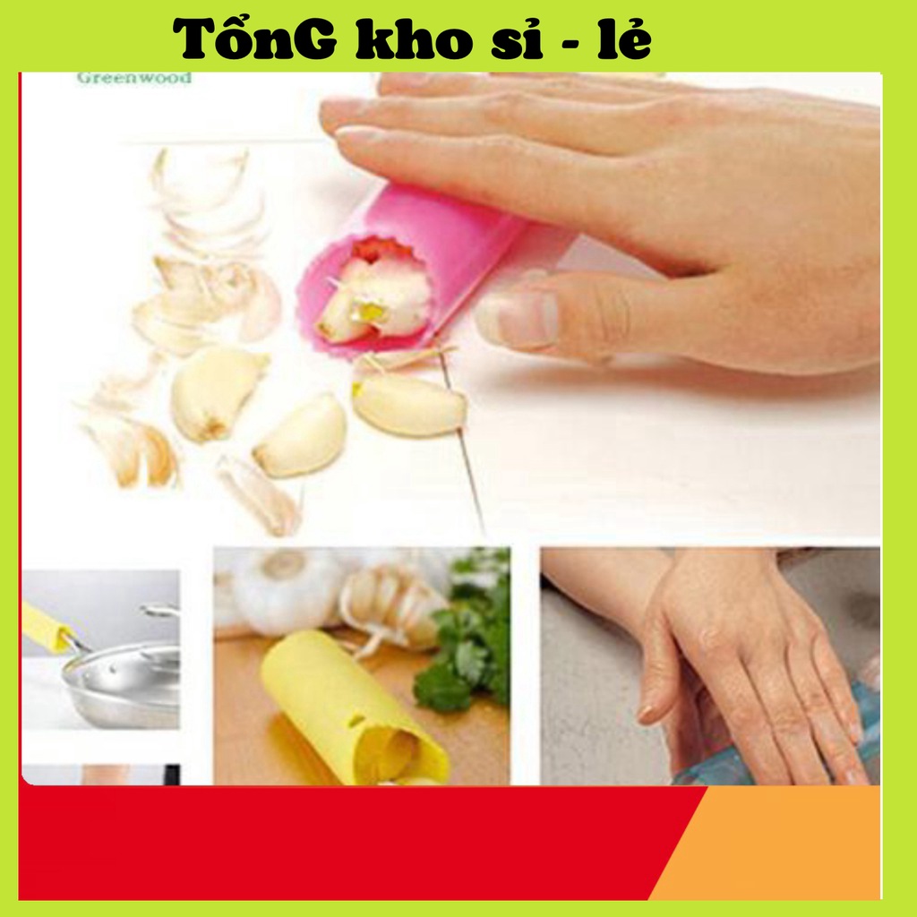 Dụng Cụ Bóc Tách Vỏ Tỏi Bằng Silicon Tiện Lợi 88121 TỔNG KHO SỈ 88