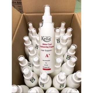 Xịt dưỡng tóc kella a+ dành cho tóc xoăn 200ml_xịt kella xoăn màu trắng