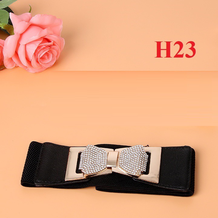 Đai váy nơ 6cm H23