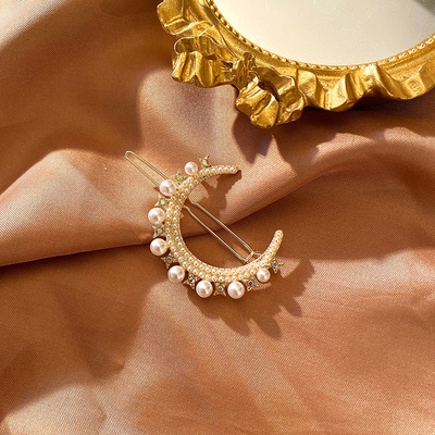 Kẹp Tóc Nhiều Kiểu Đính Ngọc Trai Xinh Xắn Kiểu Hàn Quốc