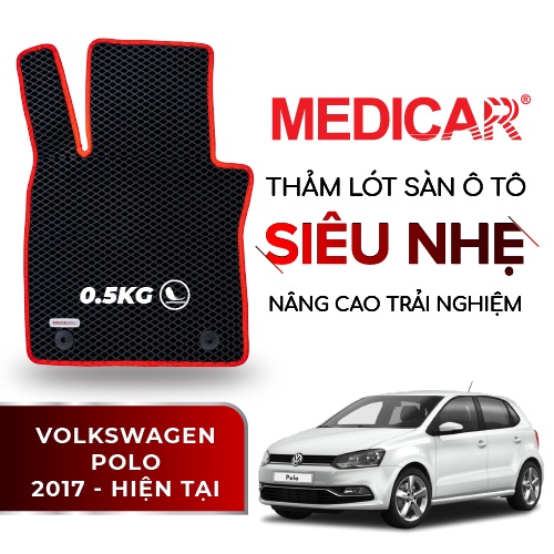 MEDICAR - Thảm Lót Sàn ô tô Volkswagen Polo (2017 - Hiện tại)