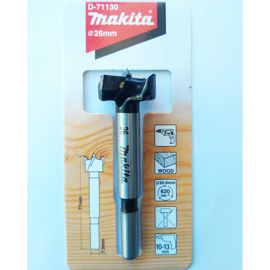 Mũi khoét gỗ Makita 15 19 20 25 26 30 32 35mm