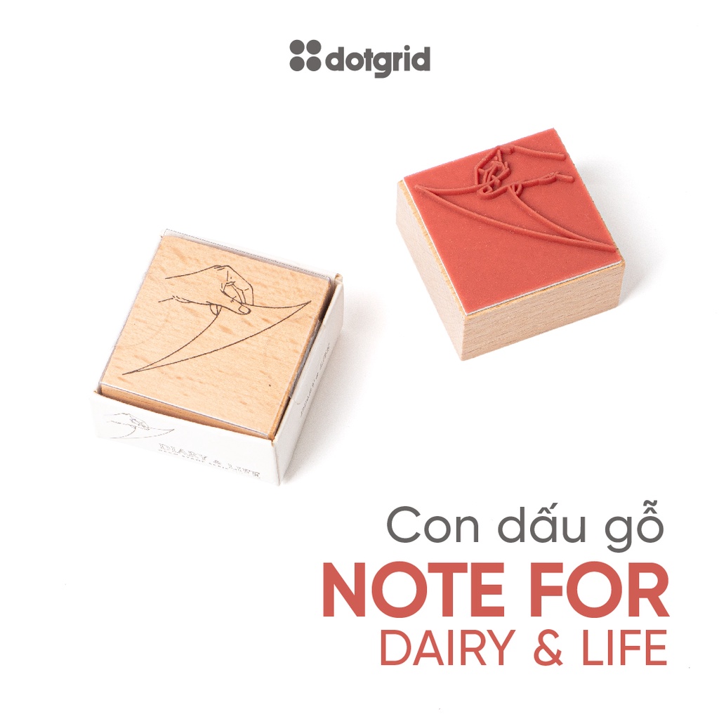 Con dấu NOTE FOR DIARY&amp;LIFE - Flip over