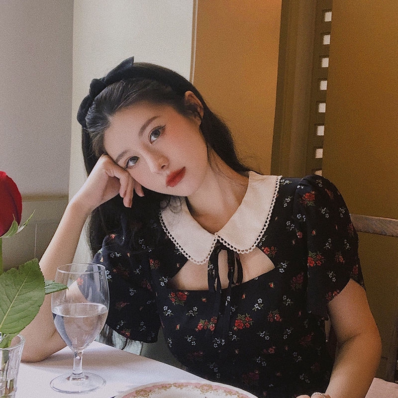 Đầm Voan Hoa Thời Trang Mùa Hè Cho Nữ