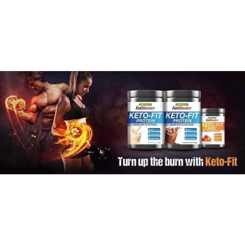 Viên uống đốt mỡ Keto Fit Fire Úc 60 viên